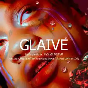 Picture for song 'GLAIVE (Guitar x Pop x Sad x Lyric Type Beat)' by artist 'Kisses Beats'