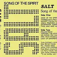 Picture for song 'Song of the Spirit' by artist 'SALT (Song of the Spirit)'