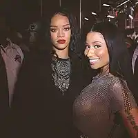 Picture for song 'Black Widow - Nicki Minaj ft Rihanna Type' by artist 'DJ AVENGER'