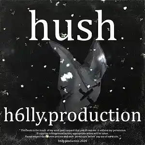 Picture for song 'hush' by artist 'h6lly.production'
