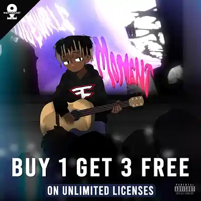 Picture for song '(BUY 1 GET 3 FREE) Moments - Juice WRLD Beat' by artist 'waytoolost'