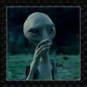 Picture for song 'little green men /free/' by artist 'Magenta Sunset'