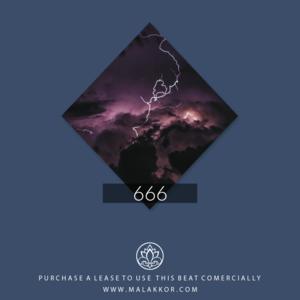 Picture for song '[ 666 ] hard rap beat' by artist 'Malakkor'