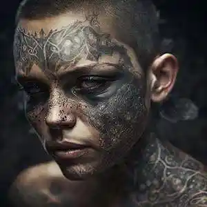 Picture for song 'Violent Skin Art' by artist 'Everything Falls Under'