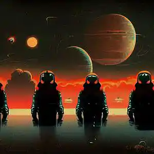 Picture for song 'Cyber Force' by artist 'Dizzy Night Lane'