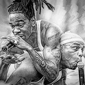 Picture for song 'Blankin' Out' by artist 'The Soul Society Beatz'