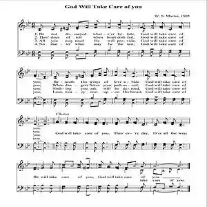 Picture for song 'God Will Take Care Of You' by artist 'Daniel D. (David) McWilliams'