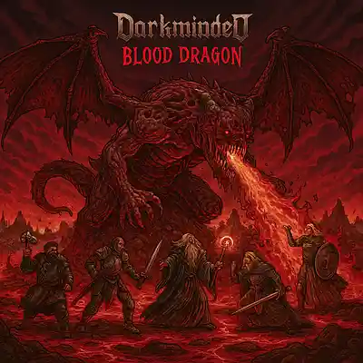 Picture for song 'Blood Dragon' by artist 'Darkminded'