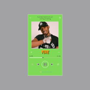 Picture for song 'Hart Type Beat - Fire' by artist 'Gooshi vayb'