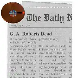 Picture for song 'G A Roberts' by artist 'Retrograde Pop'