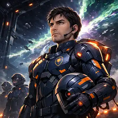 Picture for song 'Spacecop: Sentinels - The Last Patrol' by artist 'Ward C Locke'