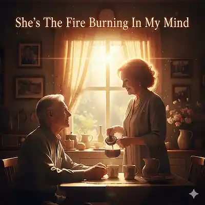 Picture for song 'She's The Fire Burning In My Mind' by artist 'Rob B (GER)'