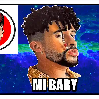 Picture for song 'BAD BUNNY X KAPO type beat MI AMOR' by artist 'Sahiropro'