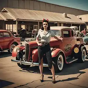 Picture for song 'Hot Rod Heartbeat' by artist 'Jerry Riot'