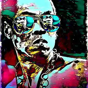 Picture for song 'SUNSET ON KALAKUTA - TRIBUTE TO FELA GHOST TRAXX' by artist 'LAGOS TRAFFIC PROJECT - GHOST TRAXX AKA SHEIK'