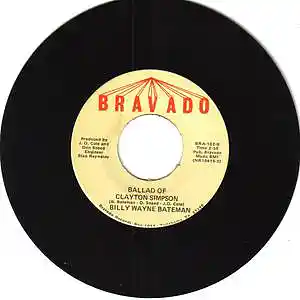 Picture for song 'CLAYTON SIMPSON-demo-by Billy Wayne Bateman' by artist 'J D COLE SONGS'