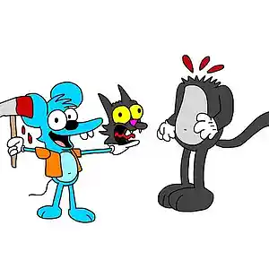 Picture for song 'The Itchy and Scratchy Show Theme' by artist 'Previous Signs of Decay'