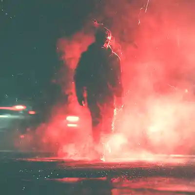 Picture for song '"Static" - Dark Melodic Guitar Trap Beat' by artist 'JLawrence'