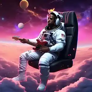Picture for song 'Space Bass (Travis Scott Type Beat)' by artist 'agkbeatz'
