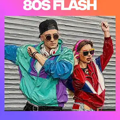 Picture for song '80s Flash (80s Pop, Synthwave)' by artist 'Alex Thrive Music'