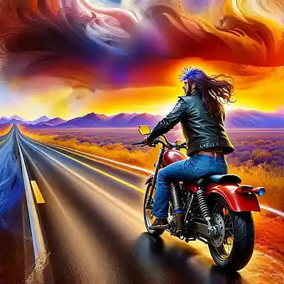 Picture for song 'Born to Ride' by artist 'Crystalwizard'