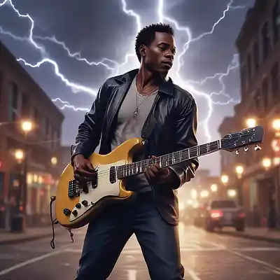 Picture for song 'Electric Thunder Blues' by artist 'BVP51'
