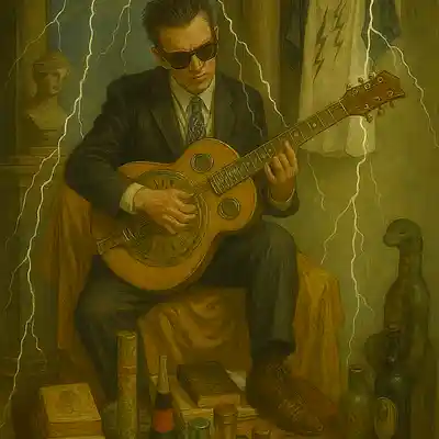 Picture for song 'The Howlin' Wolf Is At Your Door Blues Part 1' by artist 'Jazzbo Jamerson III'