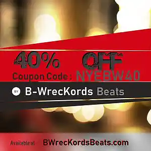 Picture for song 'NYE - FREE D/L @ BWrecKordsBeats.com' by artist 'B-WrecKords'