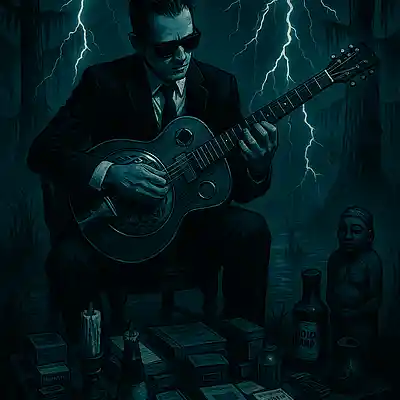 Picture for song 'The All Nu Old Real New Gravedigger Blues' by artist 'Jazzbo Jamerson III'