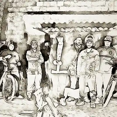 Picture for song 'Los Reyes del Underground - Base Rap Boom Bap Beat' by artist 'Bunker Beats'
