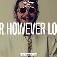 Picture for song 'For However Long (Post Malone Type Beat)' by artist 'OldyMBeatz'