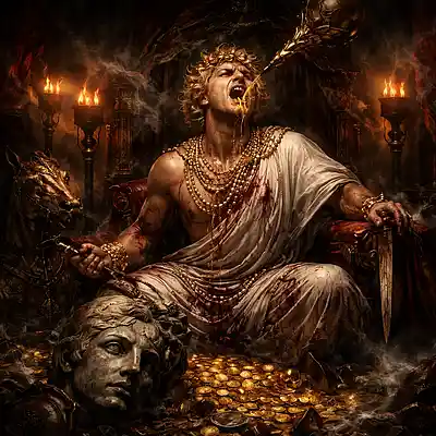 Picture for song 'The Emperor's Red Room (Caligula)' by artist 'Ward C Locke'