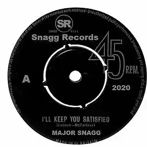 Picture for song 'I'll Keep You Satisfied (Instrumental Option)' by artist 'Major Snagg'