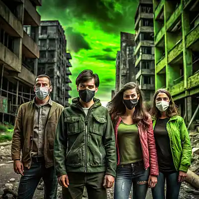 Picture for song 'Survivors of the virus epidemic' by artist 'SHAOLIN BOSS'