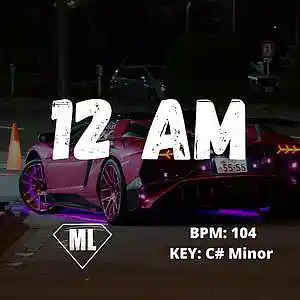 Picture for song '12 AM - Mendi Like (104 BPM - C# Minor)' by artist 'Mendi Like'