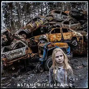 Picture for song 'GHOST TOWN // #StandWithUkraine' by artist 'sergaprod'