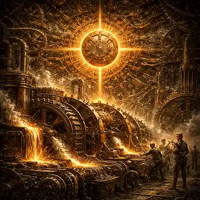 Picture for song 'Act II: The Gear-Train Heart' by artist 'Ward C Locke'