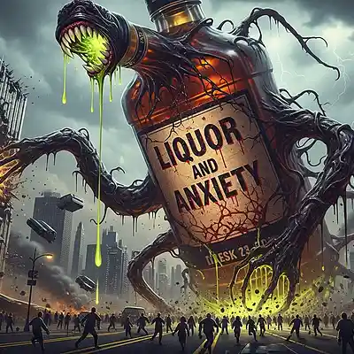 Picture for song 'Liquor And Anxiety' by artist 'KALIF NUUZ 2 DIVINE ORDER'