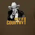 Picture for song 'KEEP IT COUNTRY' by artist 'VIC HOLDROYD - Songwriter'