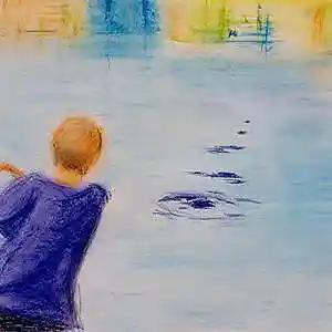 Picture for song 'Skip Rocks' by artist 'Black Chalk'