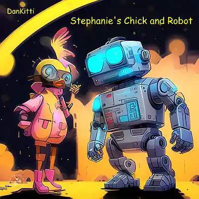 Picture for song 'Stephanie's Chick and Robot (DanKitti)' by artist 'Bovine Productions'