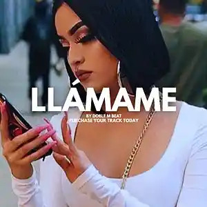 Picture for song 'LLÁMAME Reggaeton Type Beat 2024' by artist 'Doble M Beats'