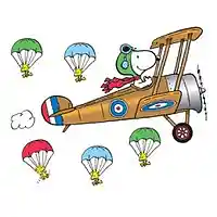 Picture for song 'Airplane' by artist 'Peter Kosta's Galaxy Rock Band'