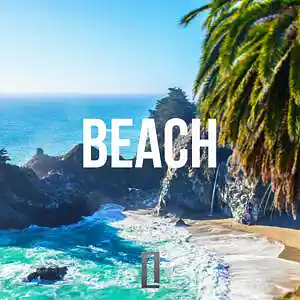 Picture for song 'Beach ROSALÍA x J Balvin Type Beat Afrobeat Type' by artist 'Quodis'