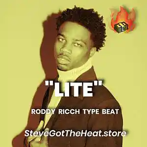 Picture for song '"Lite" Roddy Ricch Type Beat (Melodic Trap Beat)' by artist 'Steve Got The Heat'