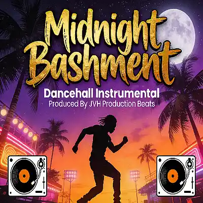 Picture for song 'Midnight Bashment - Dancehall Beat (104Bpm)' by artist 'JVH Production Beats'