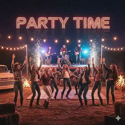 Picture for song 'Party Time (Country-Rock)' by artist 'Rob B (GER)'