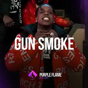 Picture for song 'Gun Smoke (Buy 1 Get 1 Free)' by artist 'PURPLE FLAME BEATS'