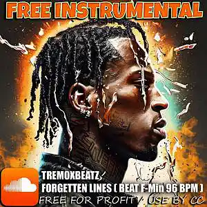 Picture for song 'FORGETTEN LINES [2024 Free BEAT + DL / Use by CC]' by artist 'TremoxBeatz'