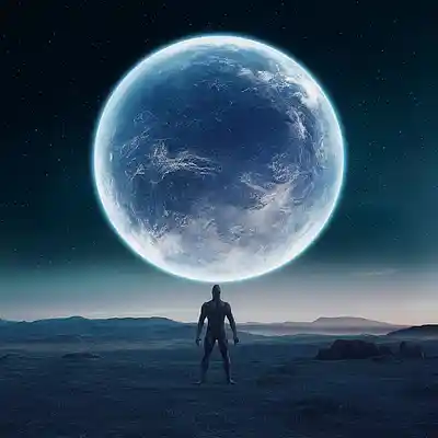 Picture for song 'From Another Planet' by artist 'Andrew N Project'
